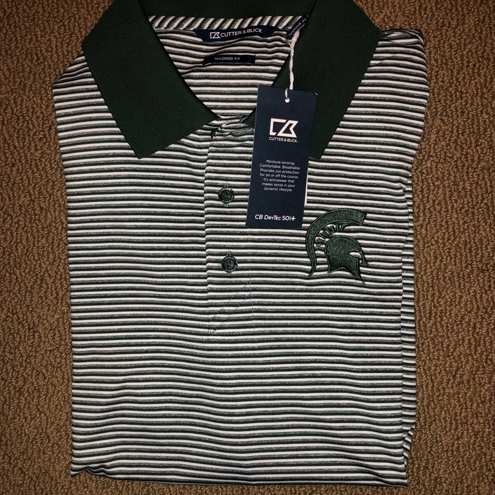Cutter and Buck Michigan State Large Polo